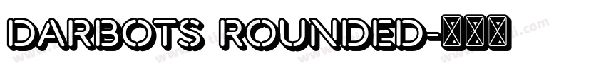 darbots rounded字体转换